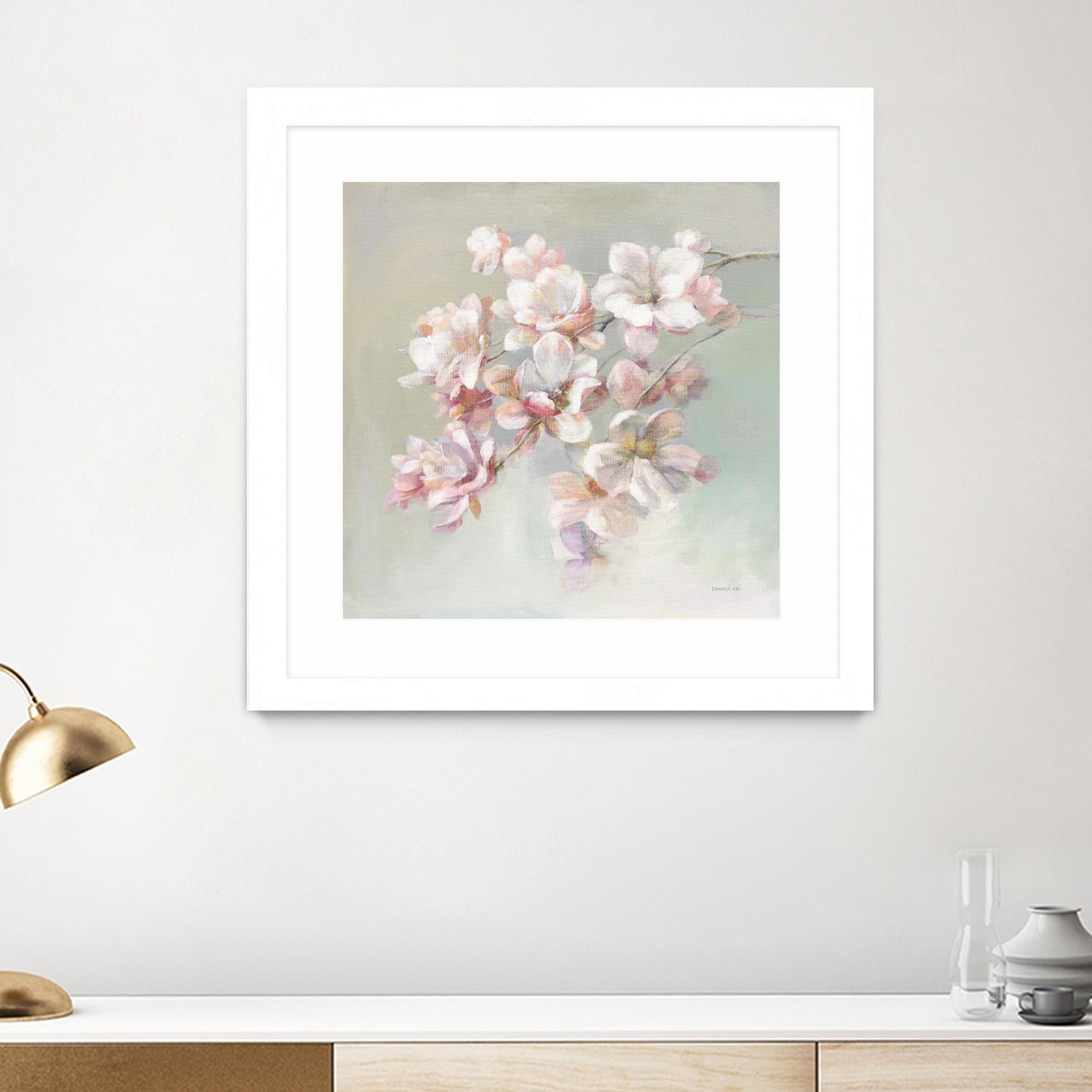 Sugar Magnolia by Danhui Nai on GIANT ART - florals blooms