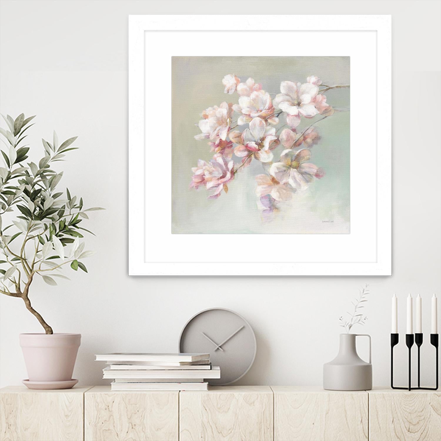 Sugar Magnolia by Danhui Nai on GIANT ART - florals blooms