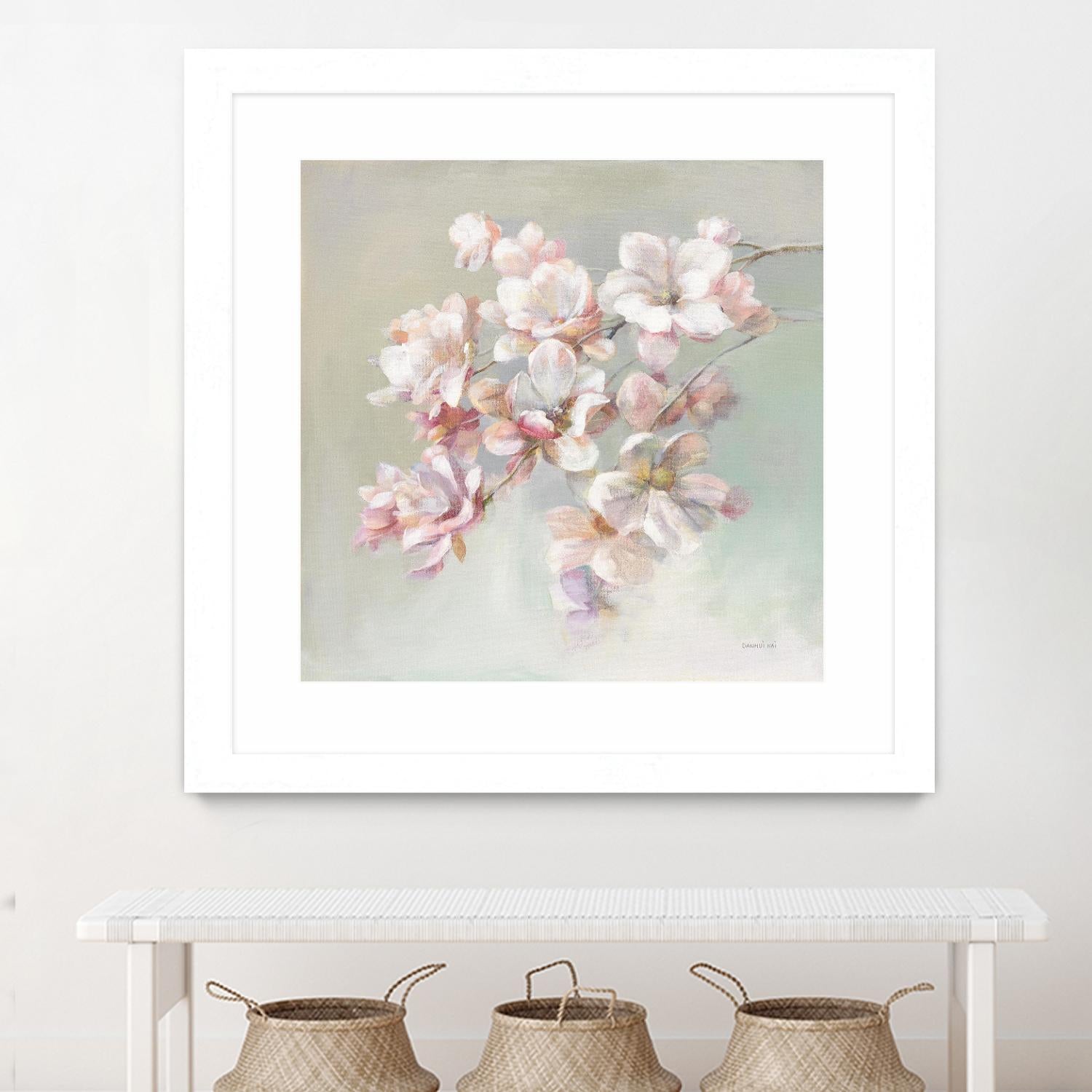 Sugar Magnolia by Danhui Nai on GIANT ART - florals blooms
