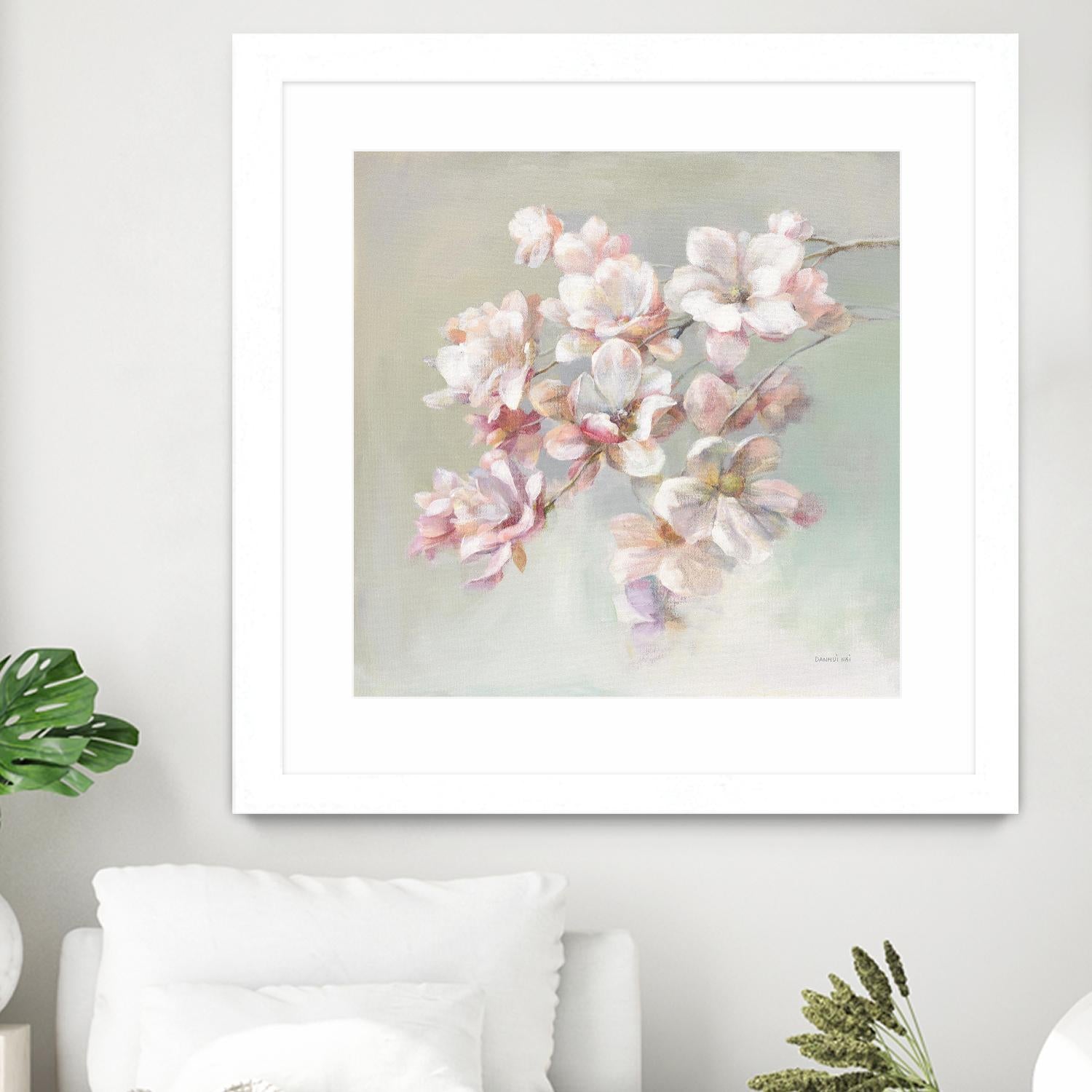 Sugar Magnolia by Danhui Nai on GIANT ART - florals blooms