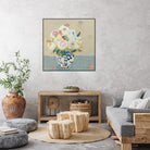 Kristens Peonies Neutral by Kellie Day on GIANT ART - florals aqua