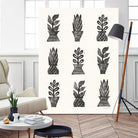 Planted by Courtney Prahl on GIANT ART - millennial black