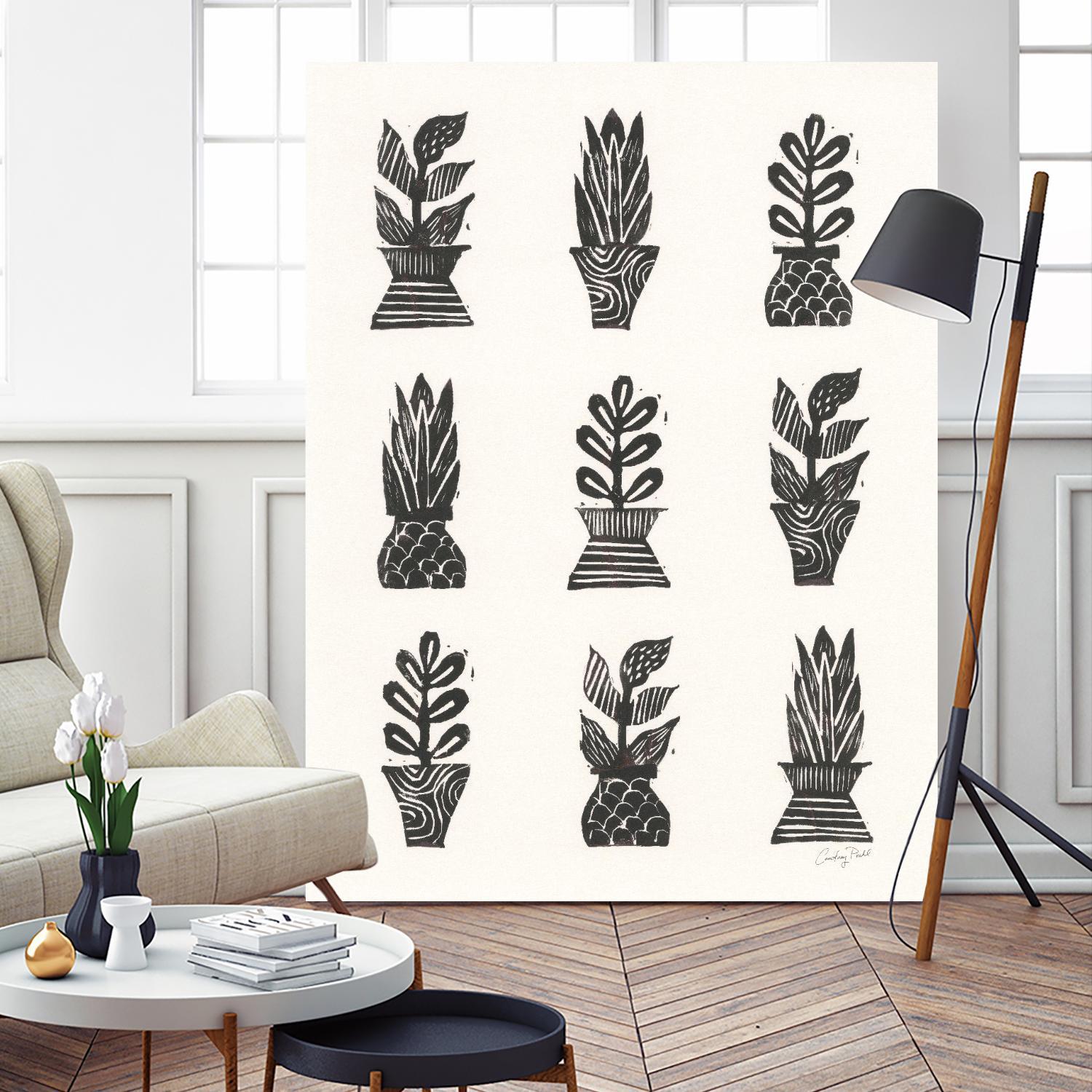 Planted by Courtney Prahl on GIANT ART - millennial black