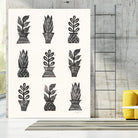 Planted by Courtney Prahl on GIANT ART - millennial black