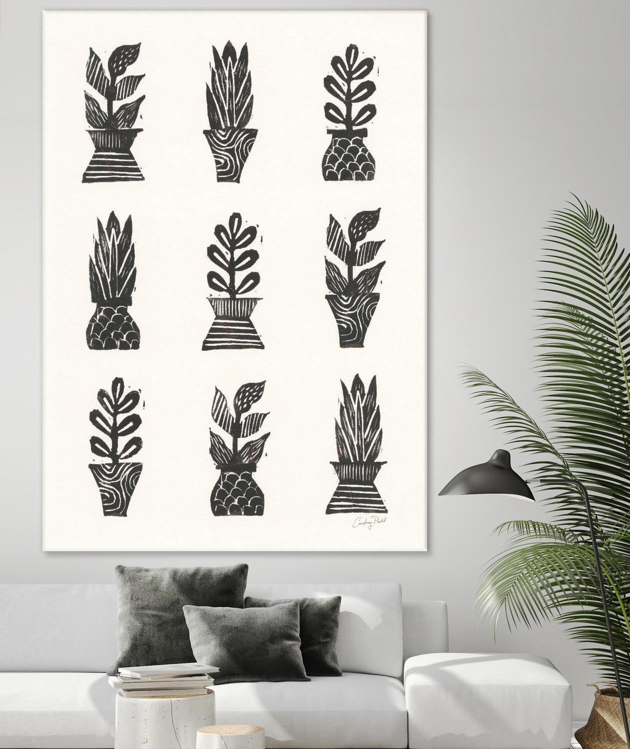 Planted by Courtney Prahl on GIANT ART - millennial black