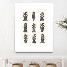 Planted by Courtney Prahl on GIANT ART - white botanical stems