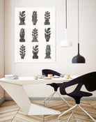 Planted by Courtney Prahl on GIANT ART - white botanical stems