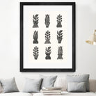 Planted by Courtney Prahl on GIANT ART - white botanical stems