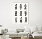 Planted by Courtney Prahl on GIANT ART - millennial black