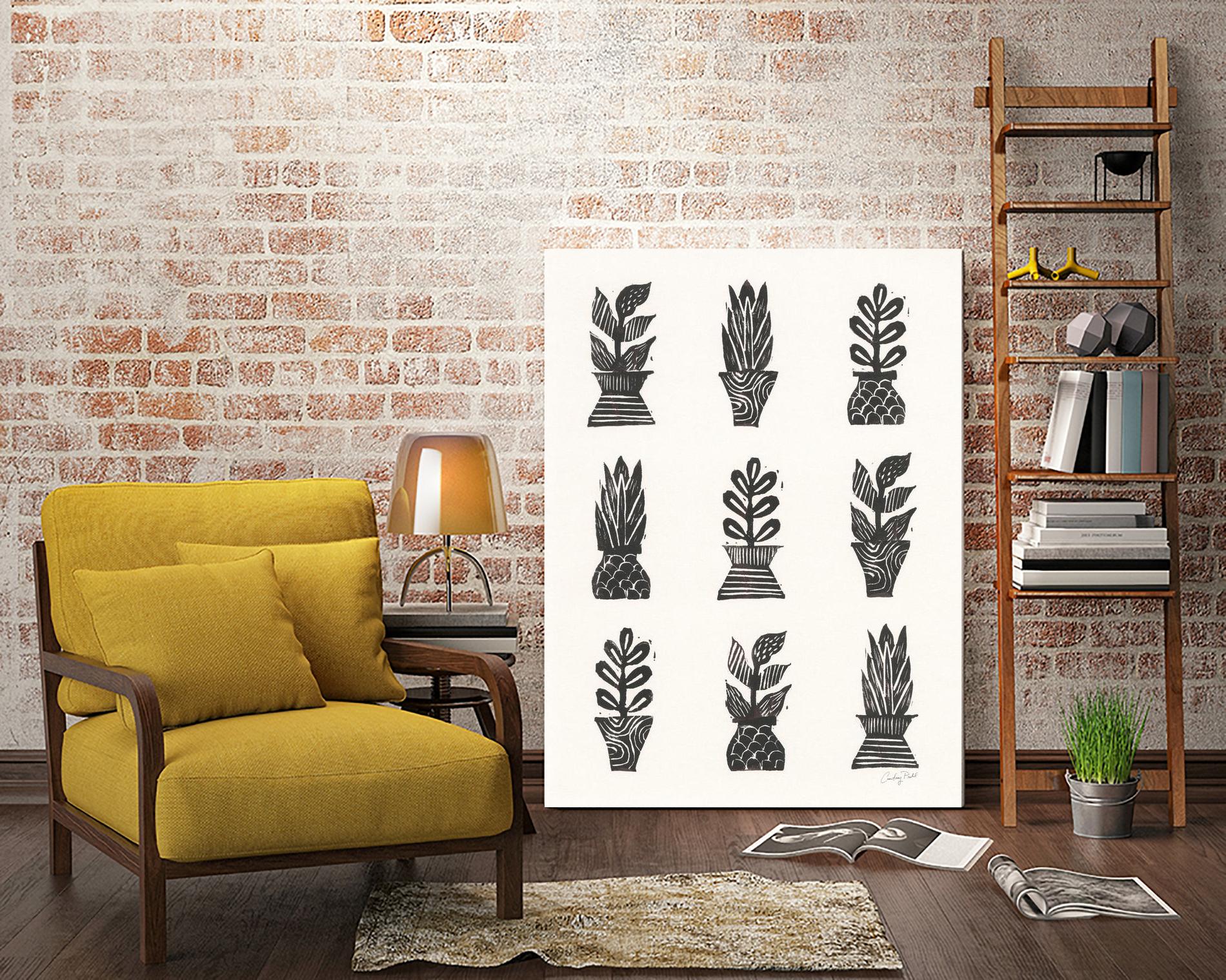 Planted by Courtney Prahl on GIANT ART - white botanical stems