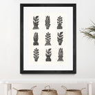 Planted by Courtney Prahl on GIANT ART - white botanical stems