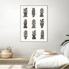 Planted by Courtney Prahl on GIANT ART - millennial black