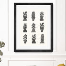 Planted by Courtney Prahl on GIANT ART - white botanical stems