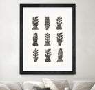 Planted by Courtney Prahl on GIANT ART - white botanical stems