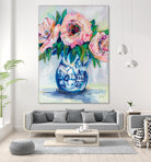 Sophisticated by Jeanette Vertentes on GIANT ART - florals aqua