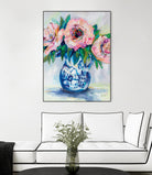 Sophisticated by Jeanette Vertentes on GIANT ART - florals aqua