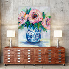 Sophisticated by Jeanette Vertentes on GIANT ART - pink botanical floral