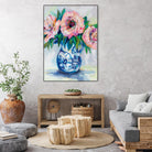 Sophisticated by Jeanette Vertentes on GIANT ART - florals aqua