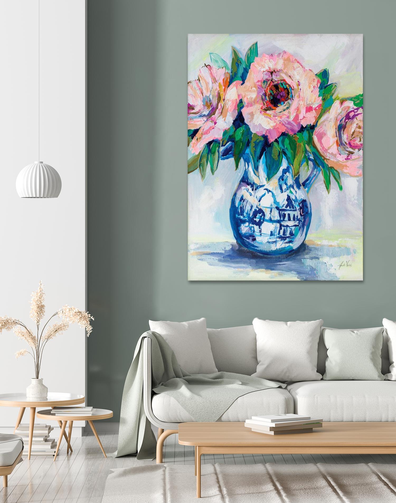 Sophisticated by Jeanette Vertentes on GIANT ART - pink botanical floral
