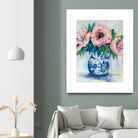 Sophisticated by Jeanette Vertentes on GIANT ART - pink botanical floral