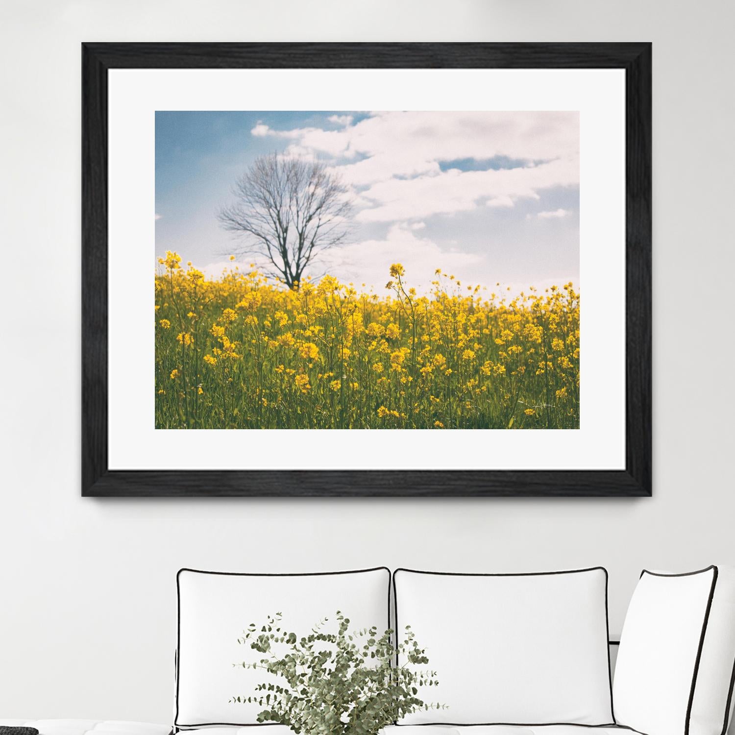 Spring Meadow by Aledanda on GIANT ART - blue flowers flowers