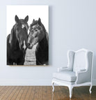 Good Friends Mane by Aledanda on GIANT ART - white farmhouse archibald