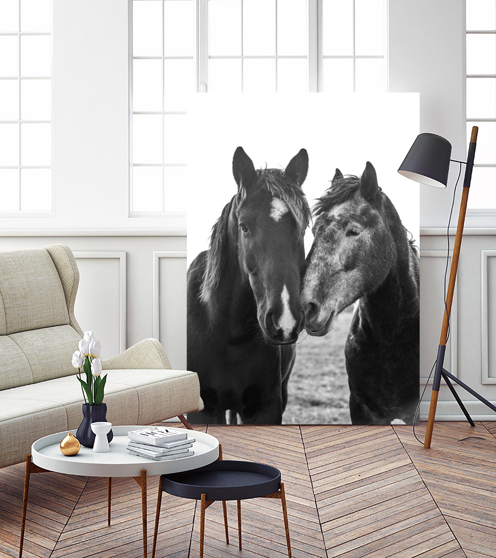 Good Friends Mane by Aledanda on GIANT ART - white farmhouse archibald