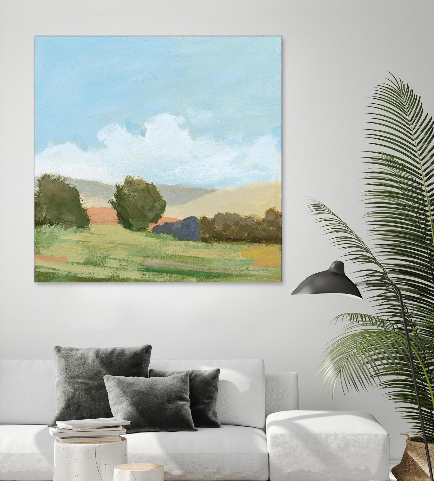 Early Spring by Pamela Munger on GIANT ART - landscape blue