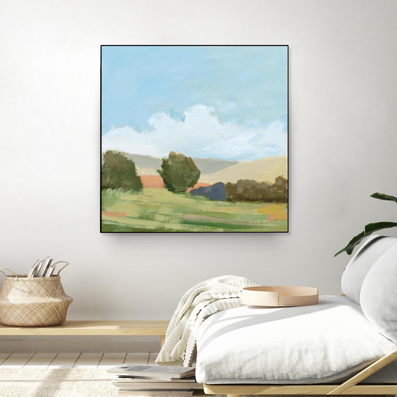 Early Spring by Pamela Munger on GIANT ART - landscape blue