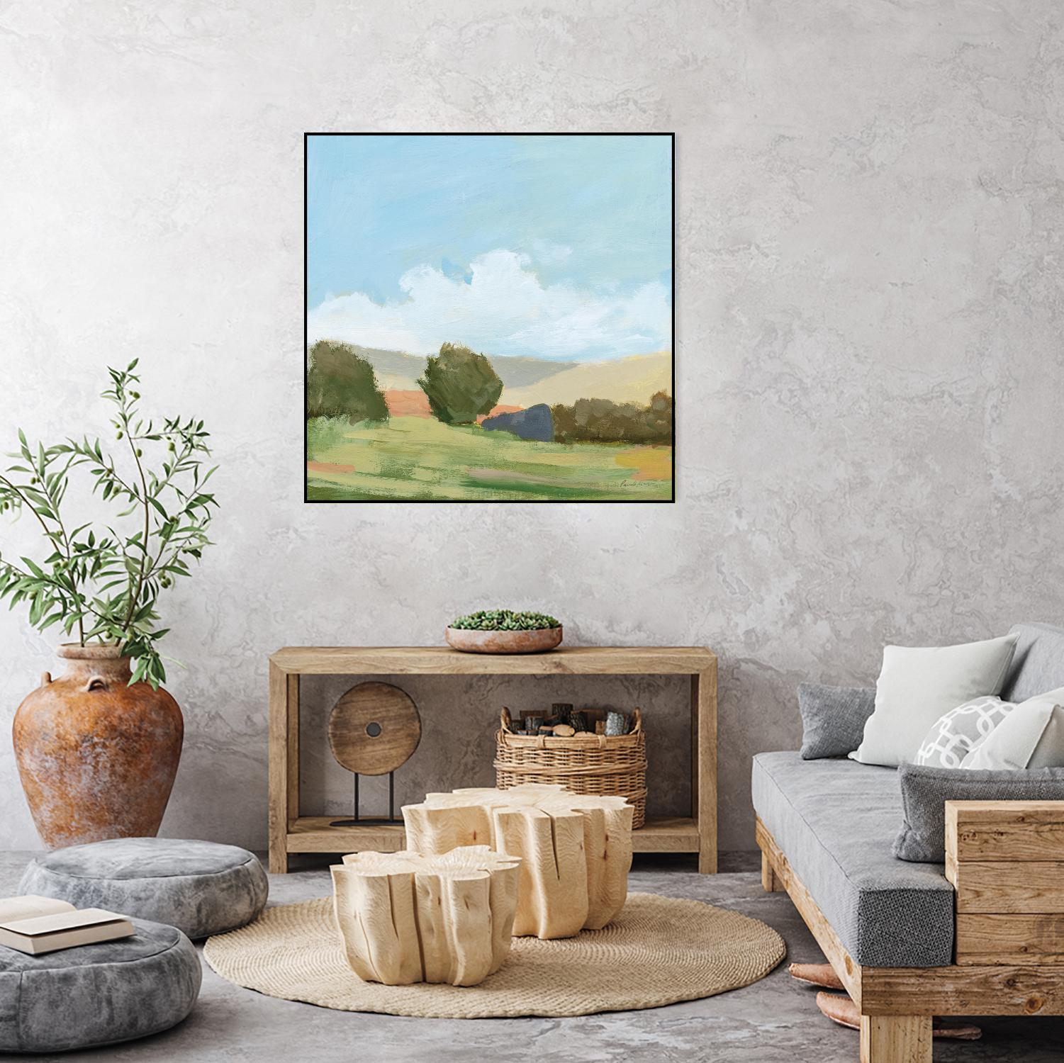 Early Spring by Pamela Munger on GIANT ART - landscape blue