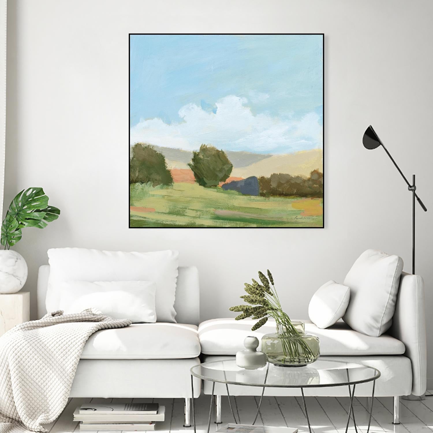 Early Spring by Pamela Munger on GIANT ART - landscape blue