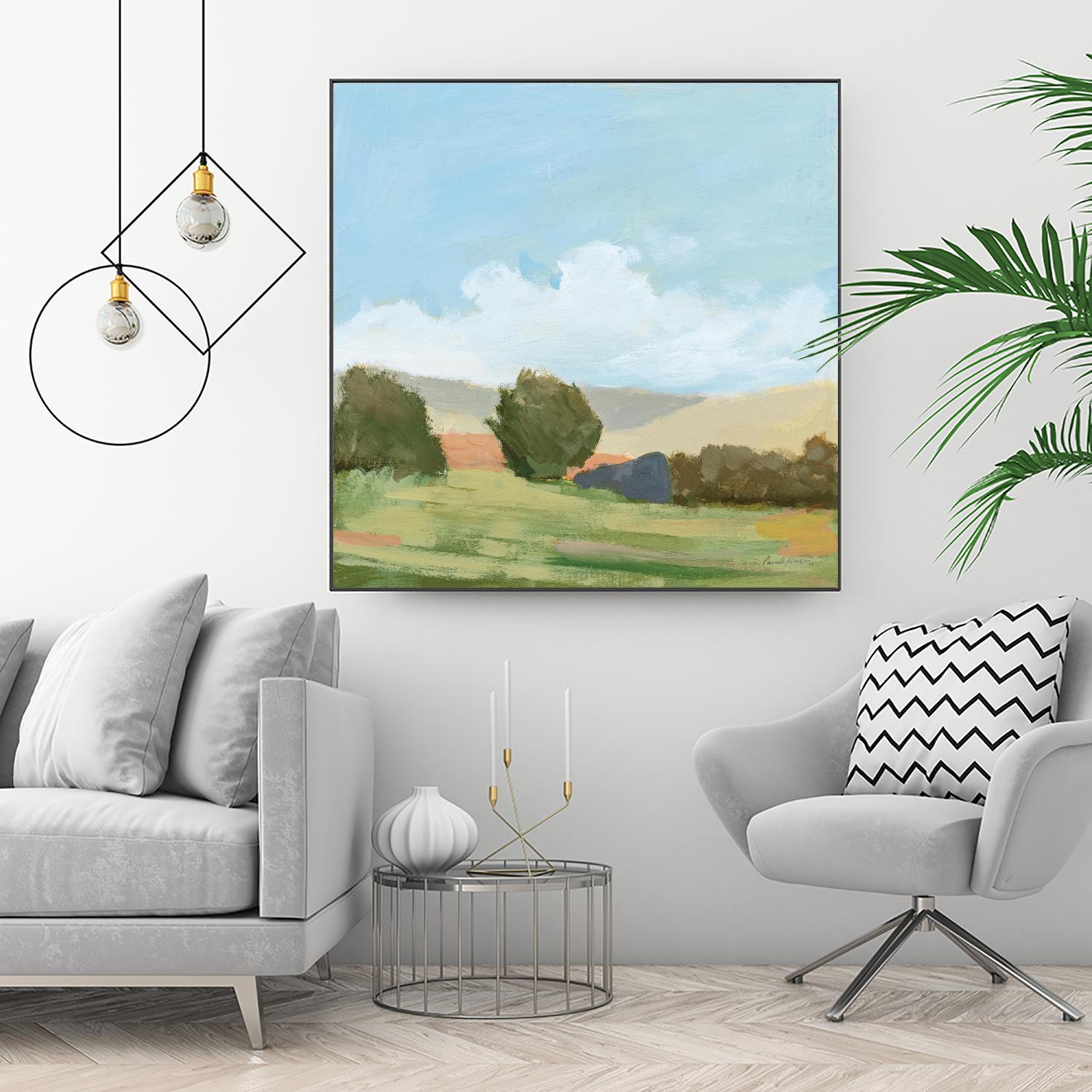 Early Spring by Pamela Munger on GIANT ART - landscape blue