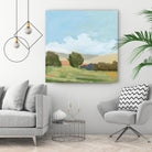 Early Spring by Pamela Munger on GIANT ART - green plants & trees mountains