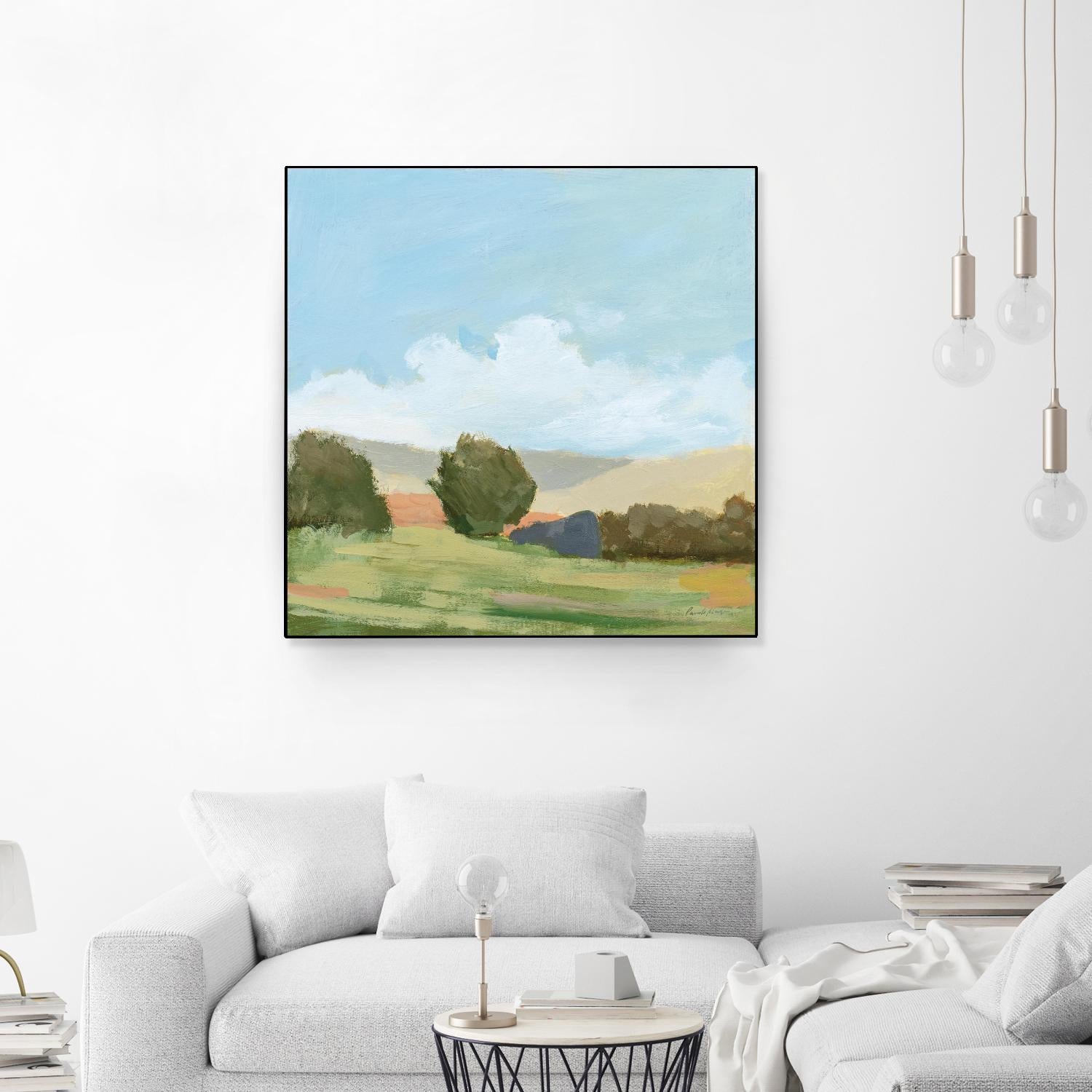 Early Spring by Pamela Munger on GIANT ART - landscape blue
