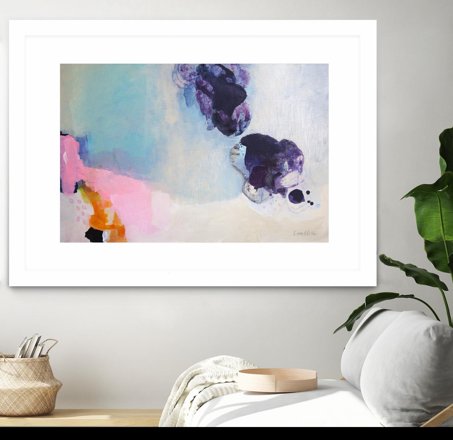 A Pair of Things by Lina Alattar on GIANT ART - multicolor abstracts; contemporary