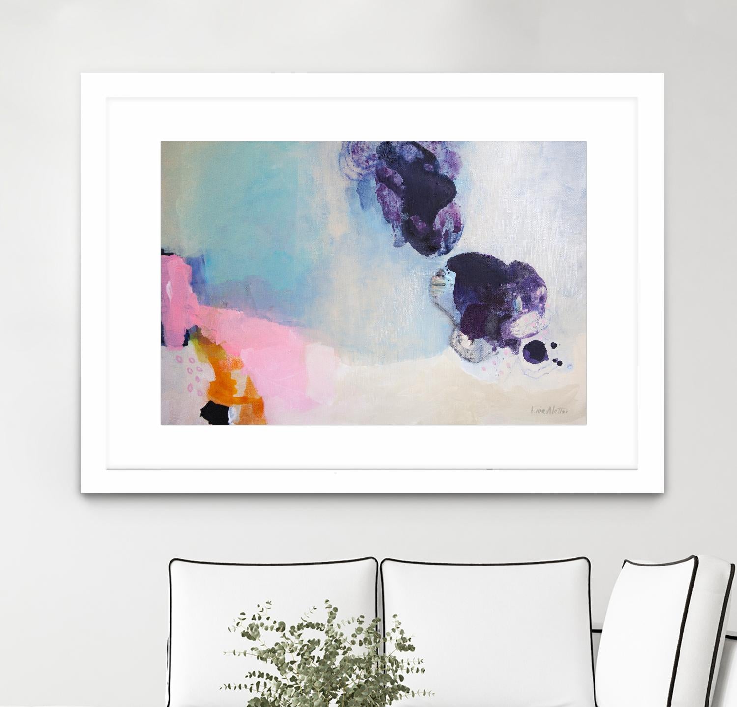 A Pair of Things by Lina Alattar on GIANT ART - multicolor abstracts; contemporary