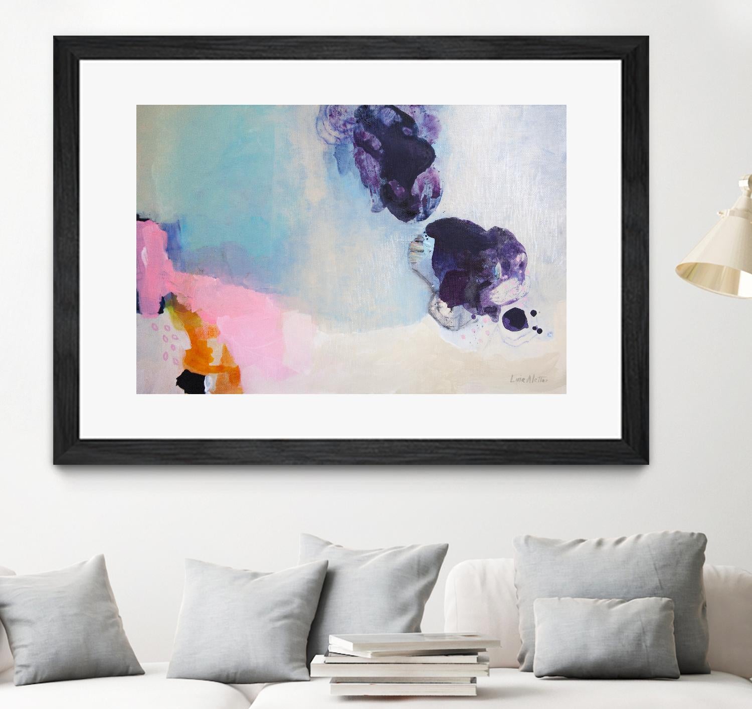 A Pair of Things by Lina Alattar on GIANT ART - multicolor abstracts; contemporary