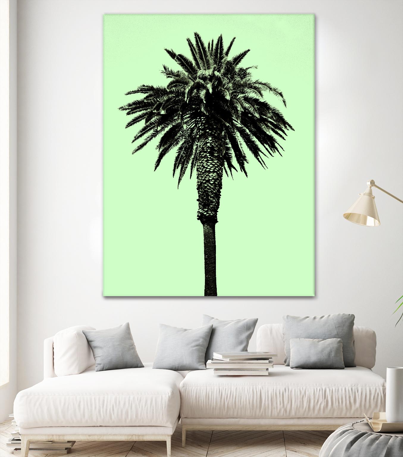 Palm Tree 1996 (Green) by Erik Asla on GIANT ART - multicolor photography; contemporary