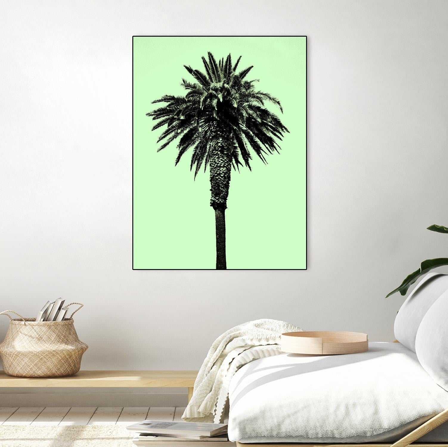 Palm Tree 1996 (Green) by Erik Asla on GIANT ART - multicolor photography; contemporary