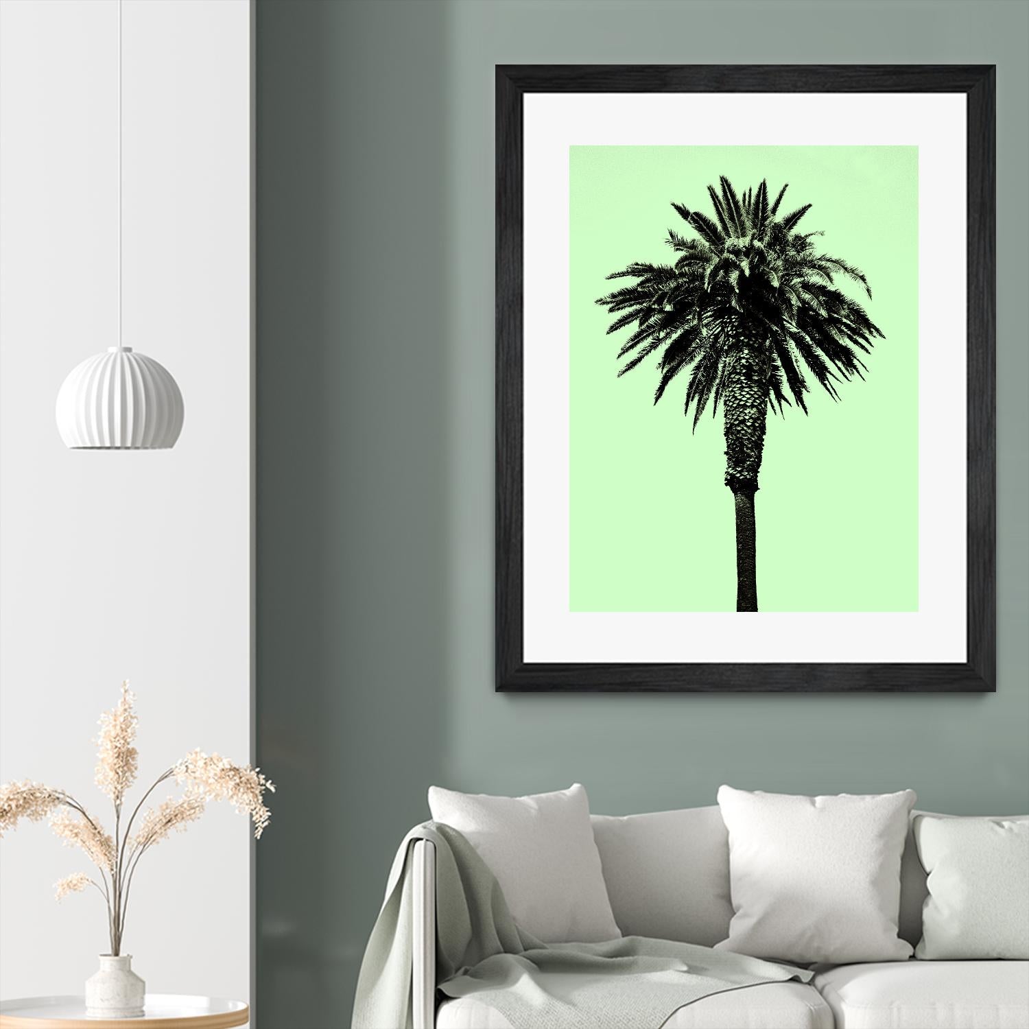 Palm Tree 1996 (Green) by Erik Asla on GIANT ART - multicolor photography; contemporary