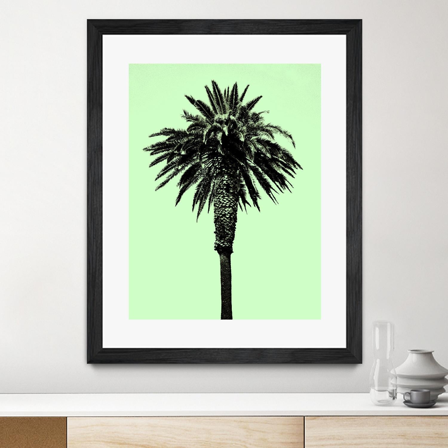 Palm Tree 1996 (Green) by Erik Asla on GIANT ART - multicolor photography; contemporary