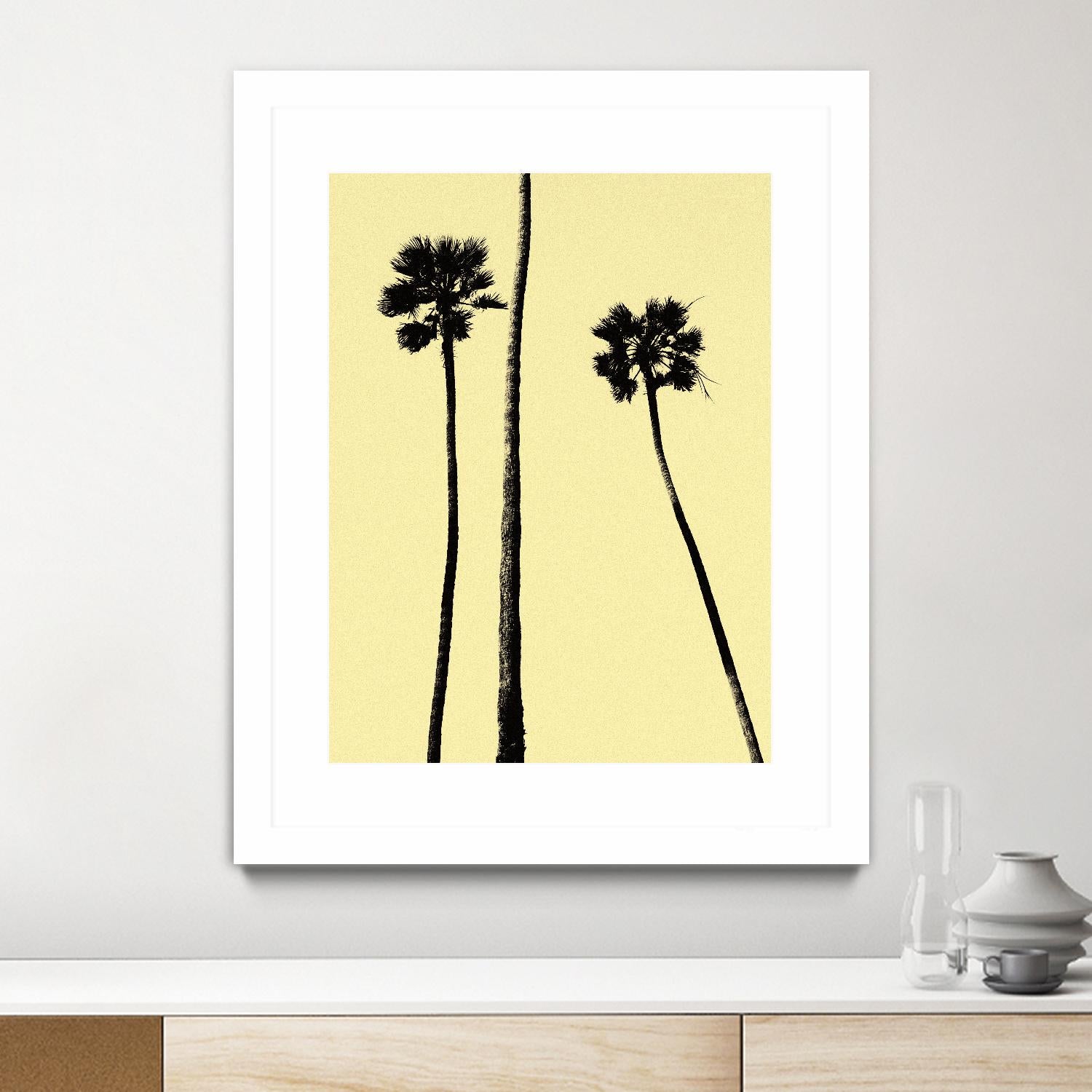 Palm Trees 2000 (Yellow) by Erik Asla on GIANT ART - multicolor photography; contemporary