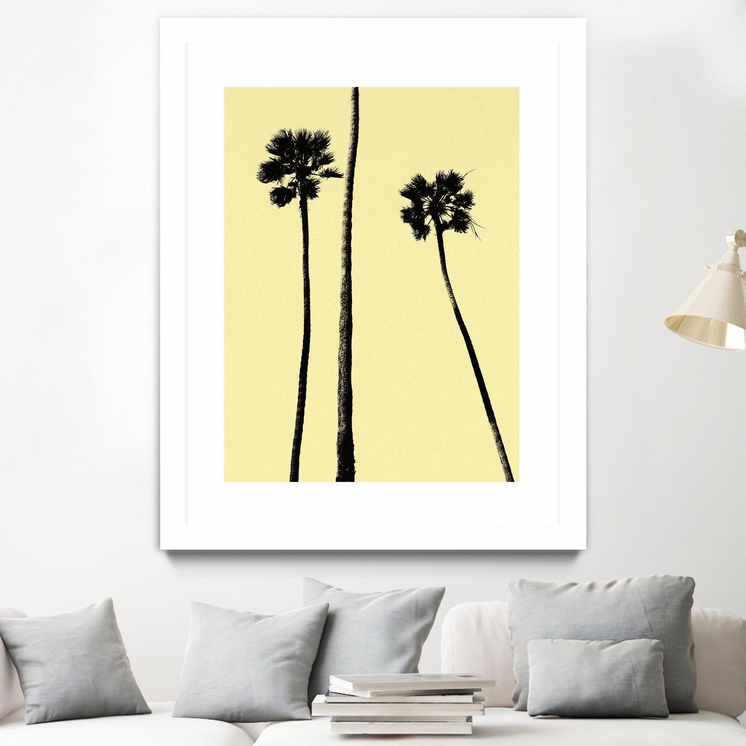Palm Trees 2000 (Yellow) by Erik Asla on GIANT ART - multicolor photography; contemporary
