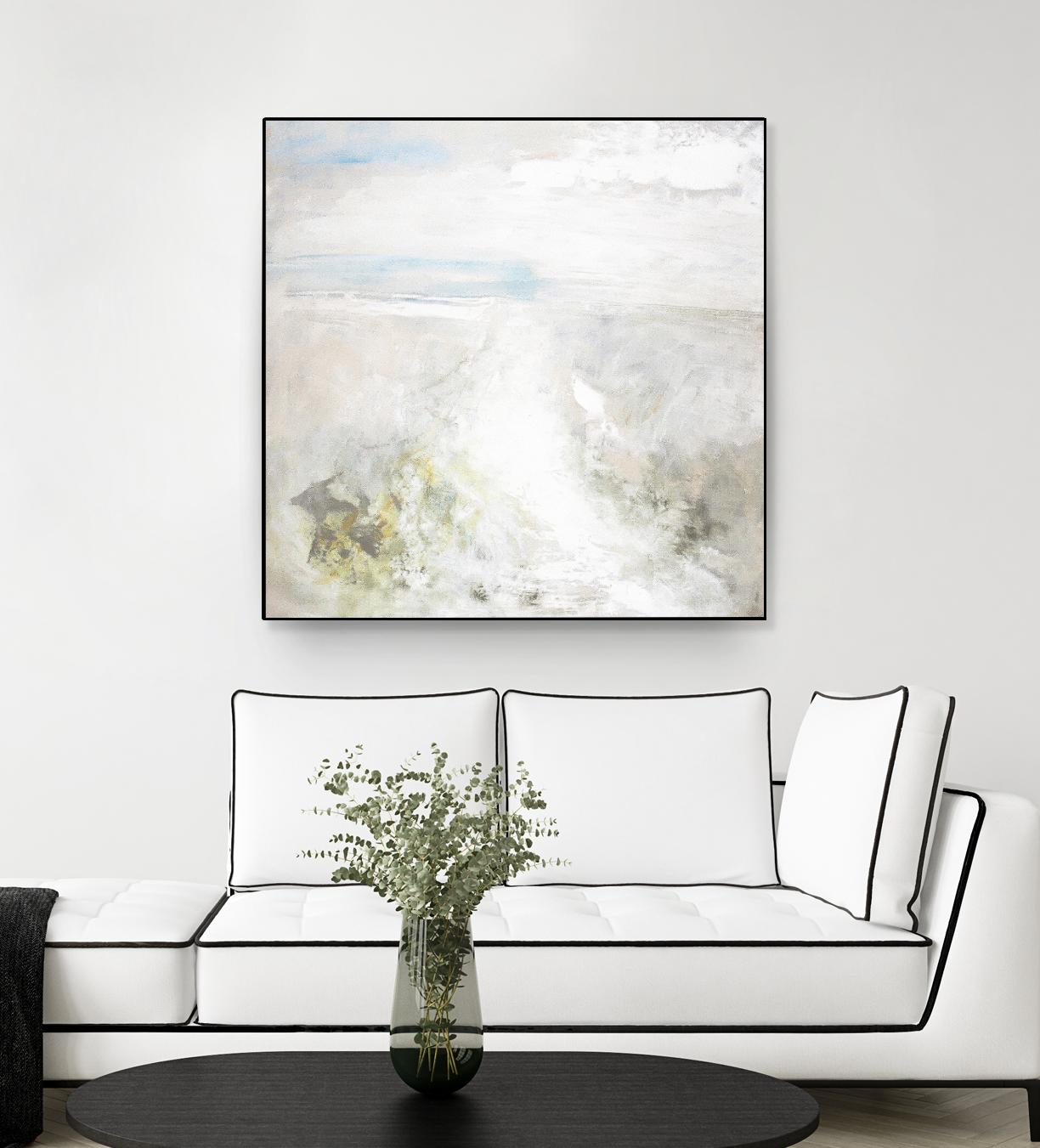 Sanibel Island by Mila Apperlo on GIANT ART - white coastal, contemporary, landscapes, beaches, ocean