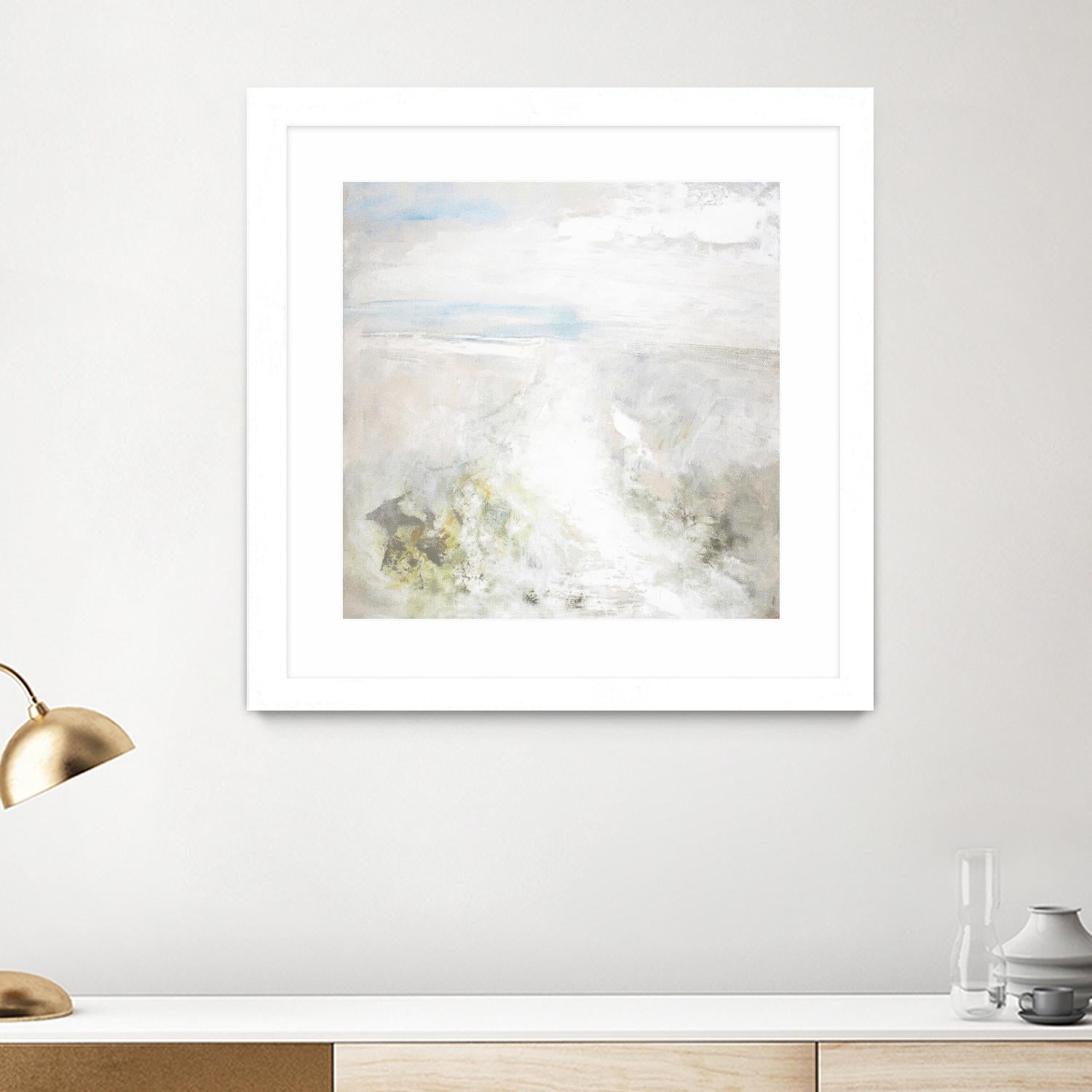 Sanibel Island by Mila Apperlo on GIANT ART - white coastal, contemporary, landscapes, beaches, ocean