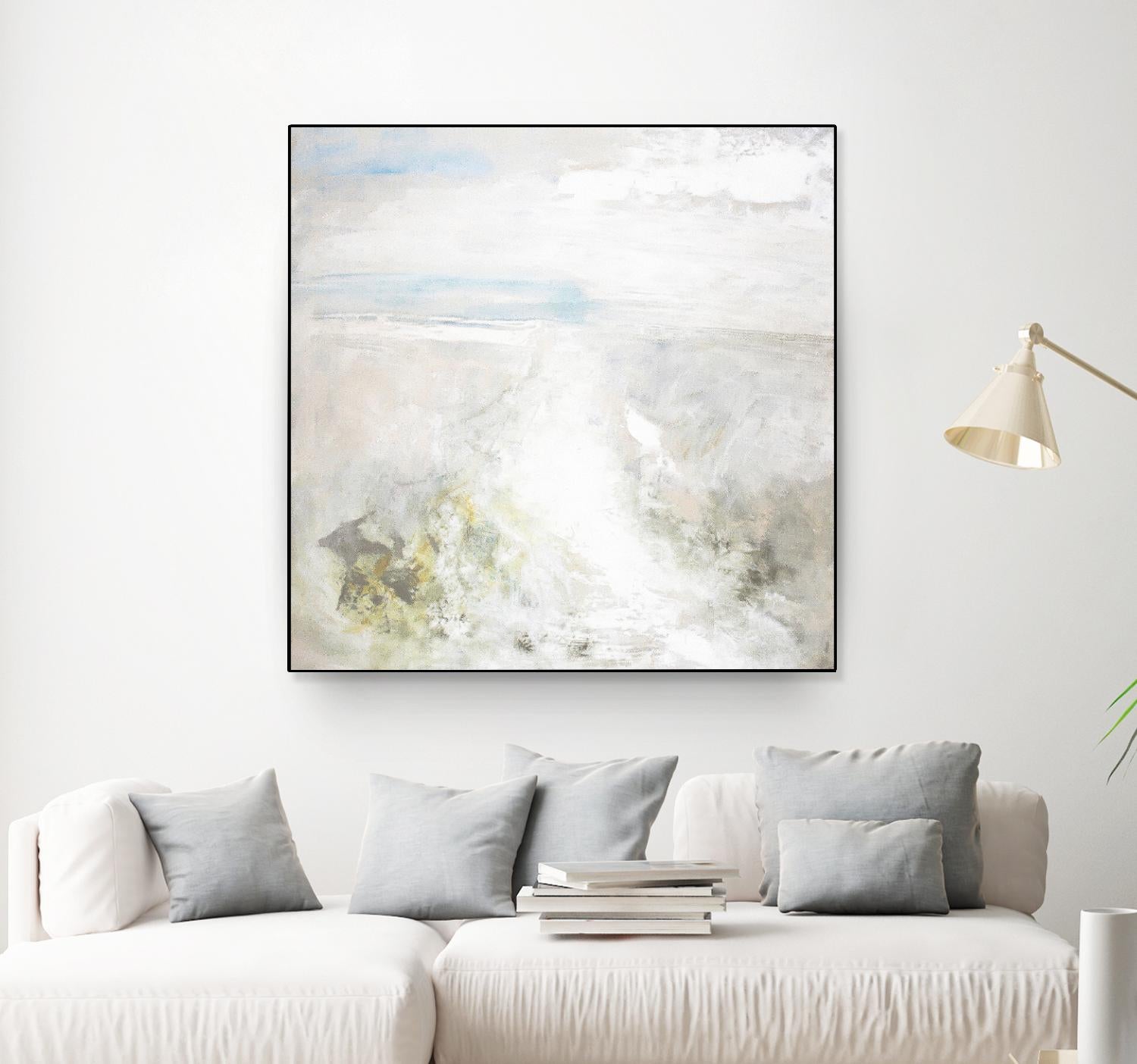 Sanibel Island by Mila Apperlo on GIANT ART - white coastal, contemporary, landscapes, beaches, ocean