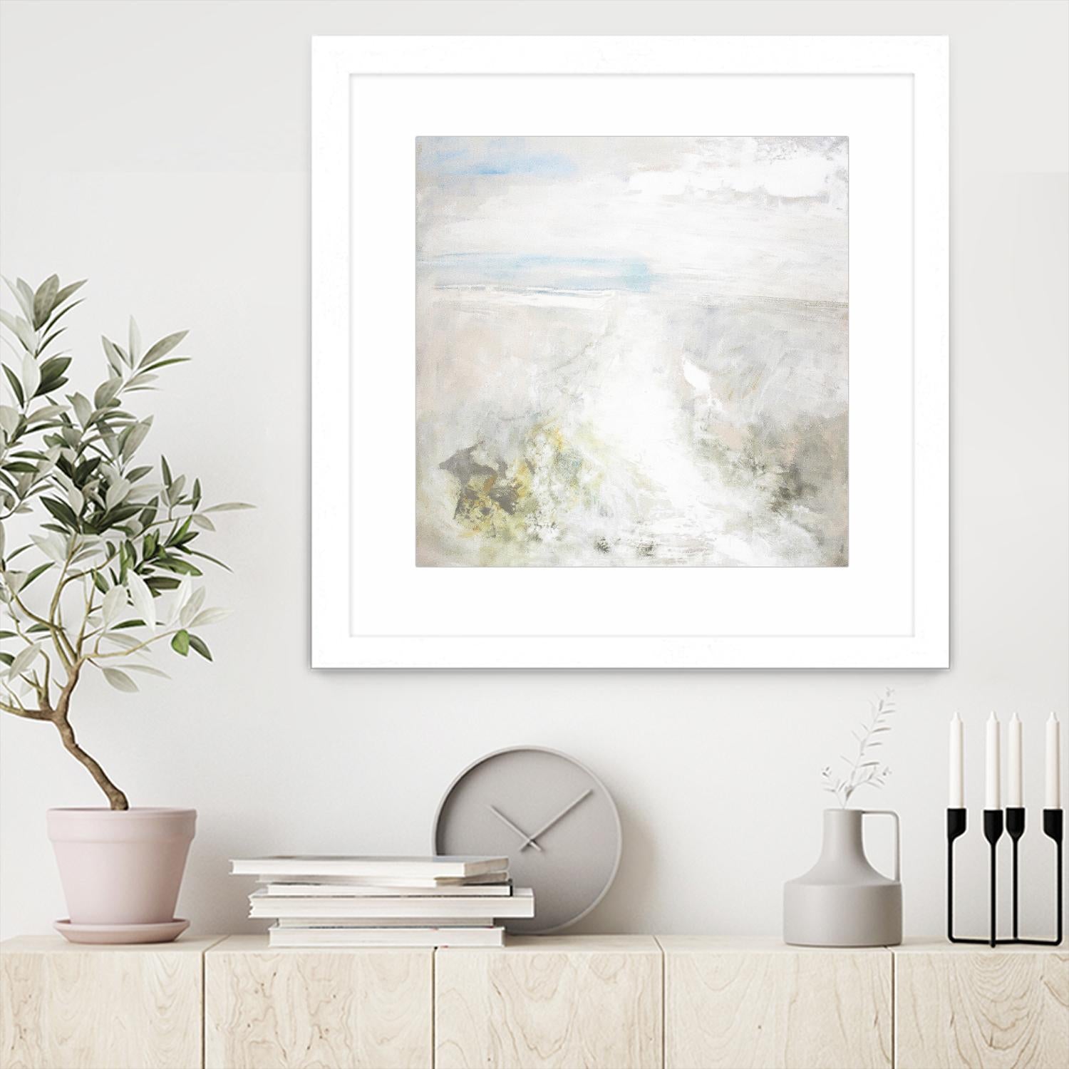 Sanibel Island by Mila Apperlo on GIANT ART - white coastal, contemporary, landscapes, beaches, ocean