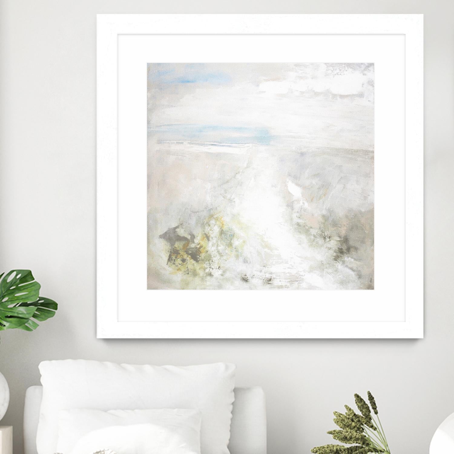 Sanibel Island by Mila Apperlo on GIANT ART - white coastal, contemporary, landscapes, beaches, ocean