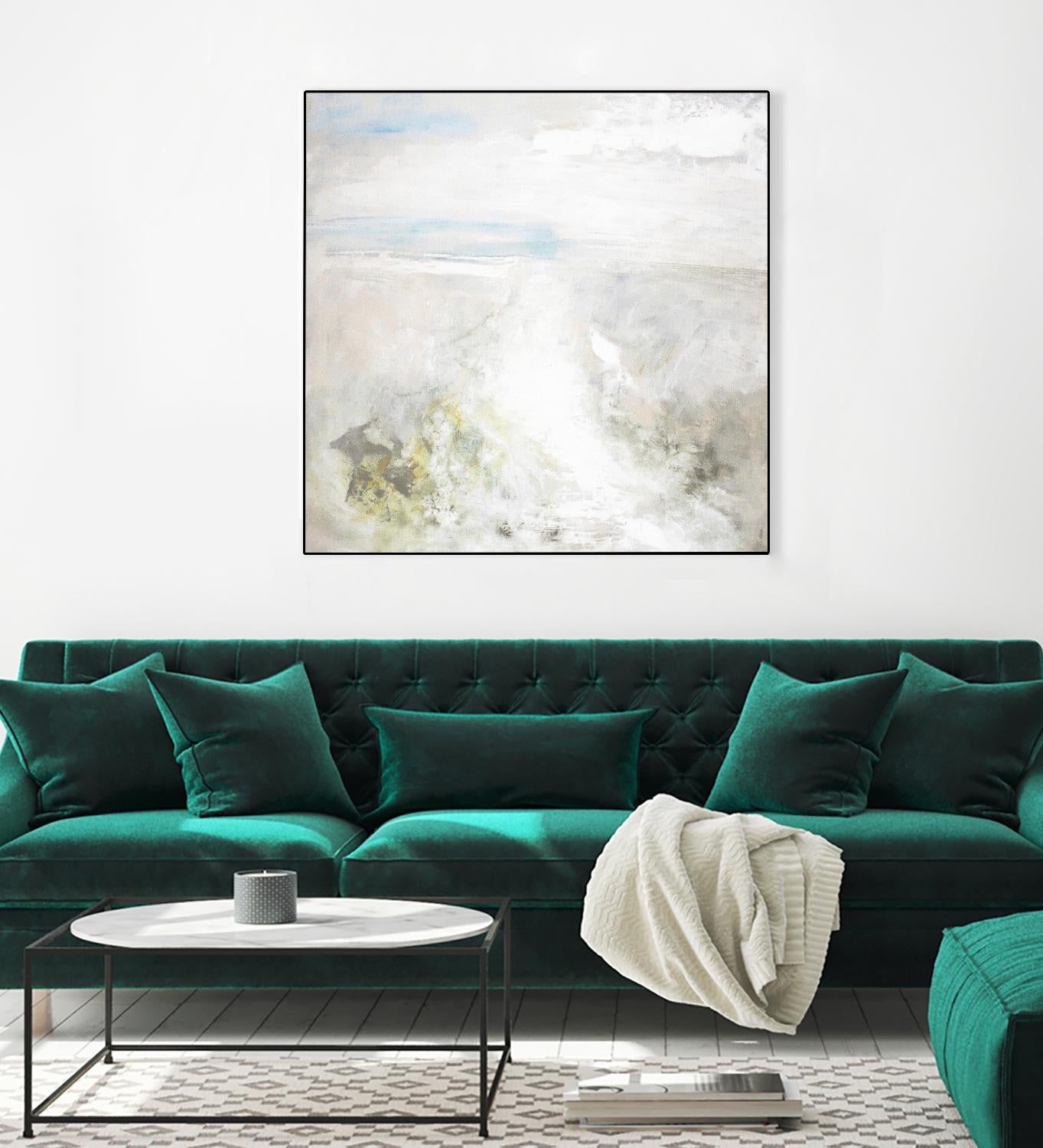 Sanibel Island by Mila Apperlo on GIANT ART - white coastal, contemporary, landscapes, beaches, ocean