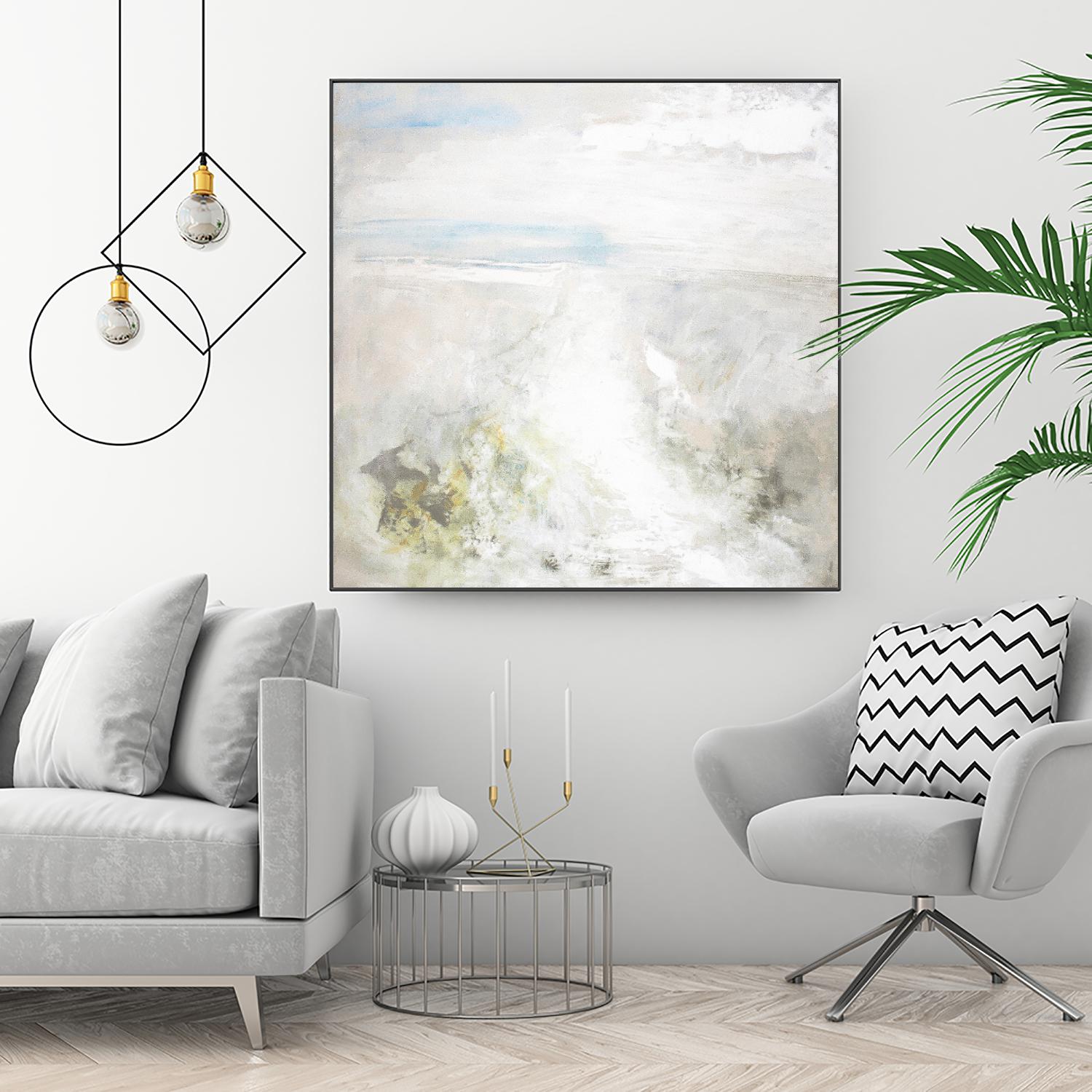 Sanibel Island by Mila Apperlo on GIANT ART - white coastal, contemporary, landscapes, beaches, ocean